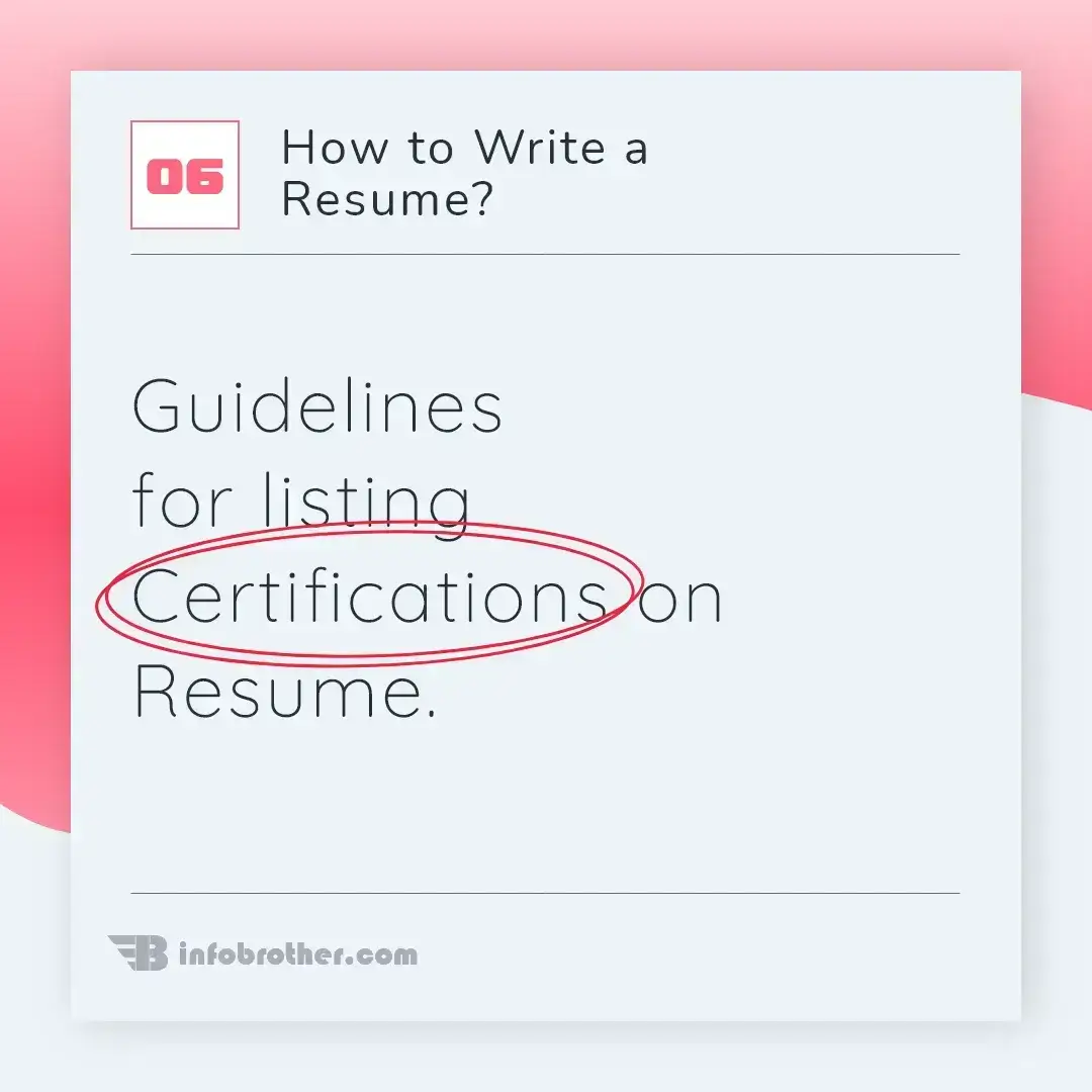 How to List Certifications on a Resume for Maximum Impact & Visibility